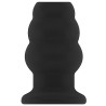Sono Plug Tunnel Hollow Sono N°50 - 8.5 x 5.7 cm Noir